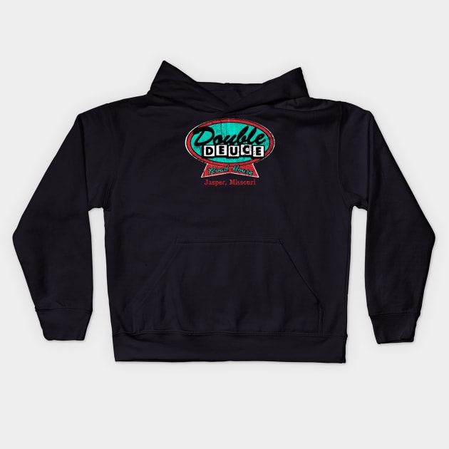 Double Deuce Jasper Missouri Classic Kids Hoodie by kyoiwatcher223